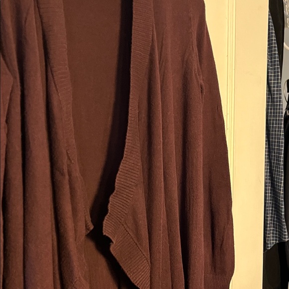 Ann Taylor Deep Purple Cardigan - Picture 3 of 8